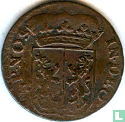 Gelderland 1 duit 1740 - Afbeelding 2