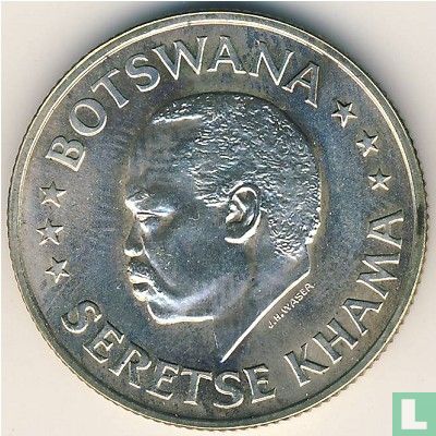 Botswana 50 cents 1966 "Independence" - Afbeelding 2