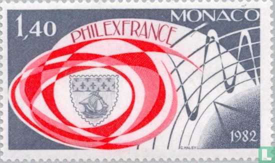 Internationale postzegeltentoonstelling Philexfrance