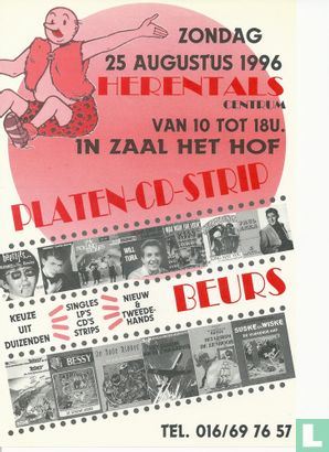 Platen-cd-strip beurs Herentals 1996 - Afbeelding 1