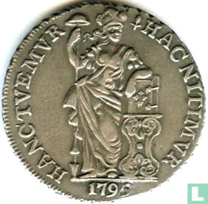 Batavische Republik 1 Gulden 1795 (Gelderland) - Bild 1
