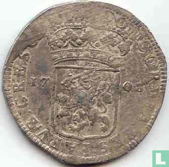 Gelderland 1 zilveren dukaat 1708 - Afbeelding 1