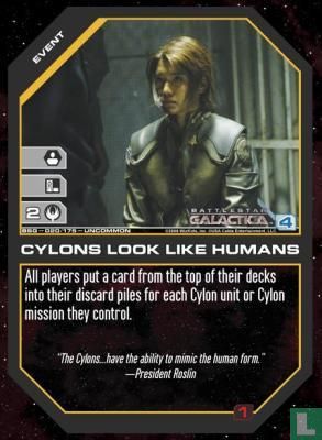 Cylons Look Like Humans