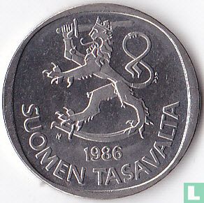 Finland 1 markka 1986 - Image 1