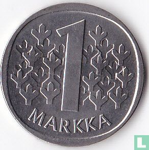 Finnland 1 Markka 1986 - Bild 2