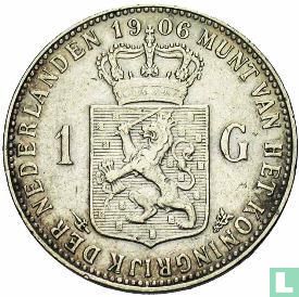 Netherlands 1 gulden 1906 - Image 1