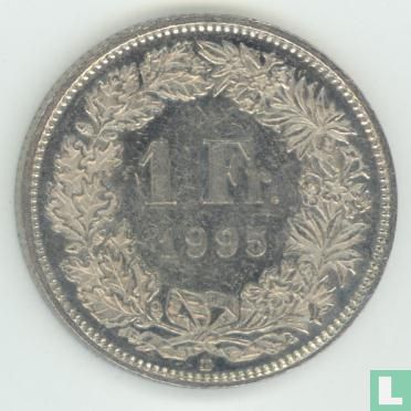 Zwitserland 1 franc 1995 - Afbeelding 1