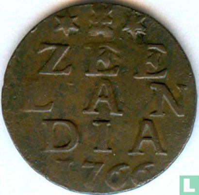 Zeeland 1 duit 1766 (type 1) - Image 1