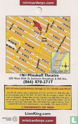 Minskoff Theatre - The Lion King - Bild 2