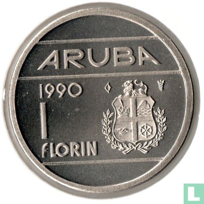Aruba 1 florin 1990 - Afbeelding 1