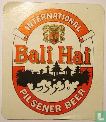 Bali hai international pilsener beer
