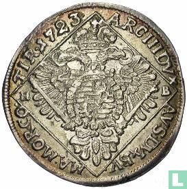Hongarije ¼ thaler 1723 - Afbeelding 1