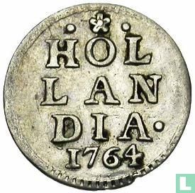 Hollande 1 stuiver 1764 (argent) - Image 1