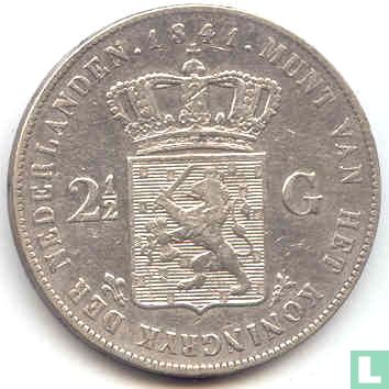 Niederlande 2½ Gulden 1841 - Bild 1