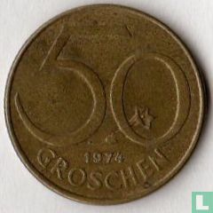 Austria 50 groschen 1974 - Image 1