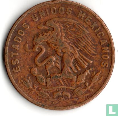 Mexiko 20 Centavo 1957 - Bild 2