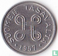 Finlande 1 markka 1957 - Image 1