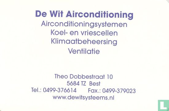 De Wit Airconditioning - Afbeelding 1