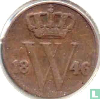 Nederland ½ cent 1846 - Afbeelding 1