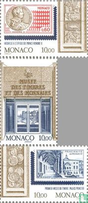 Opening stamp and coin museum