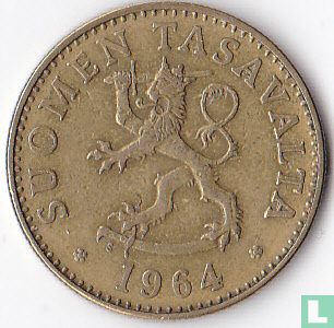 Finlande 50 penniä 1964 - Image 1