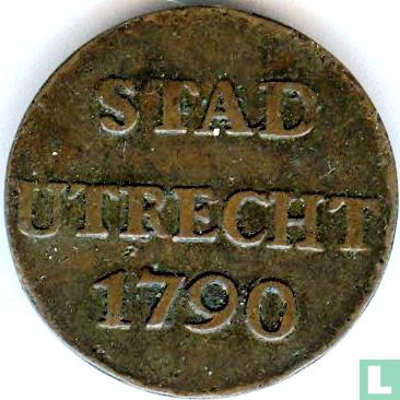 Utrecht 1 duit 1790 (koper) - Afbeelding 1