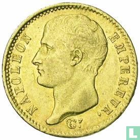  France 20 francs 1807 (A - bareheaded) - Image 2