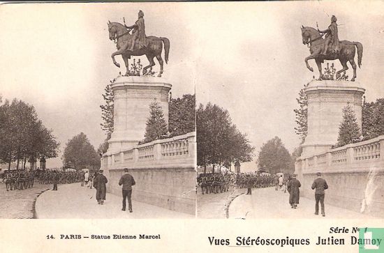 01-14. Paris - Statue Etiënne Marcel
