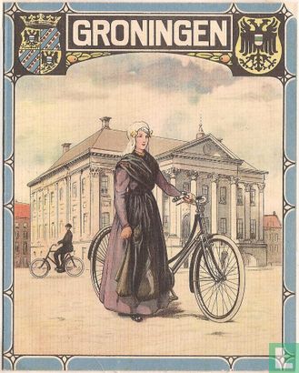 Provinciekaart Groningen - Afbeelding 1