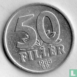 Hongarije 50 fillér 1988 - Afbeelding 1