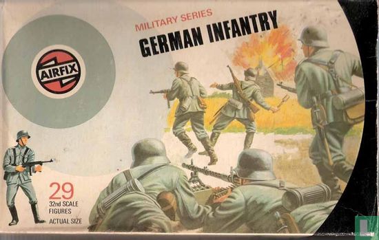 German infantry, Duitse infanterie