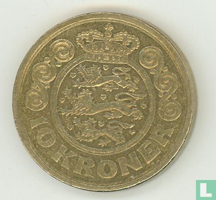 Denemarken 10 kroner 1999 - Afbeelding 2