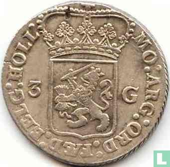Batavische Republik 3 Gulden 1795 (Holland) - Bild 2