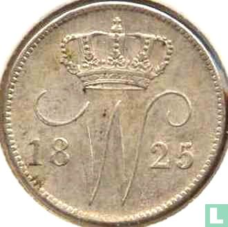 Pays Bas 25 cent 1825 (B) - Image 1