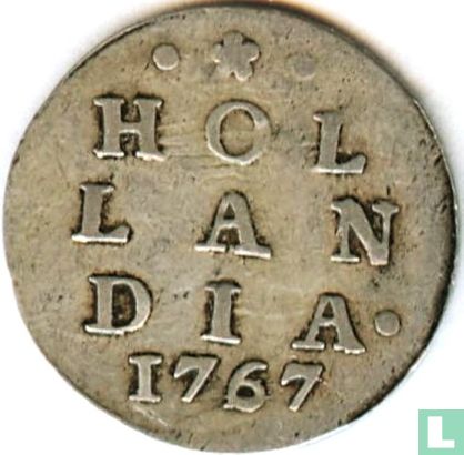 Holland 2 stuiver 1767 - Afbeelding 1