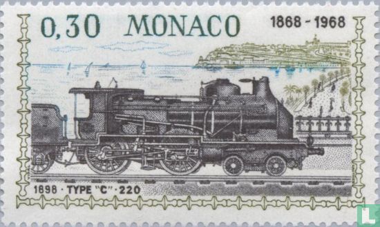 Rail services Nice-Monaco 1868-1968