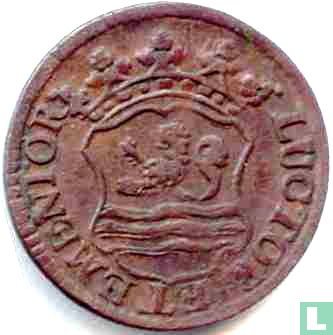 Zeeland 1 duit 1754 (LUCTOR ET EMENTOR) - Afbeelding 2