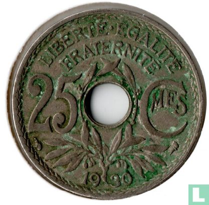 Frankrijk 25 centimes 1930 - Afbeelding 1