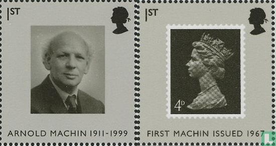 Machin-Stamps 40 Jahre