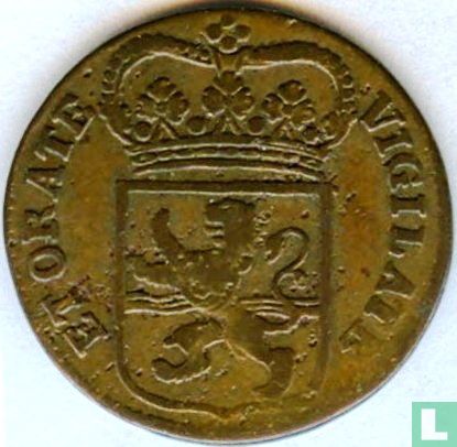 Overijssel 1 duit 1766 - Afbeelding 2