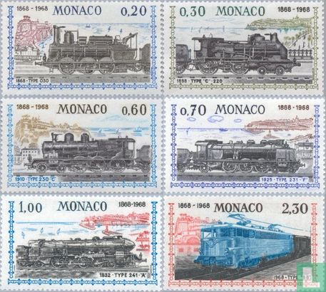 Bahnverbindung Nizza-Monaco 1868-1968