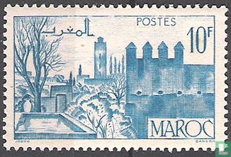 Tuinen en muur van Fez