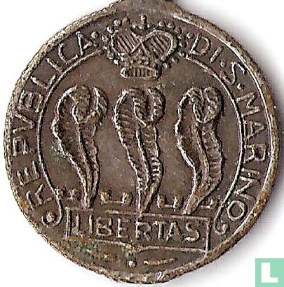 San Marino 20 centesimi 1926  - Image 2