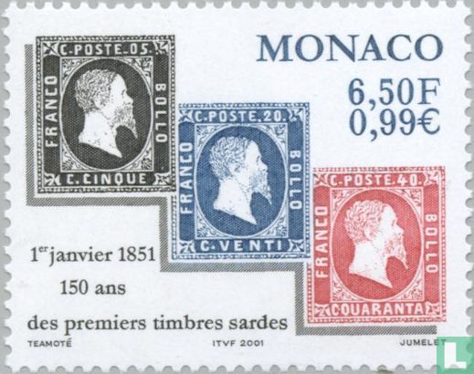 Stamp Anniversary Sardinia