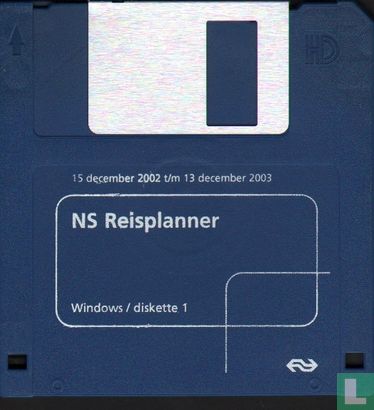 NS Reisplanner 2002-2003 diskette 1 - Image 1