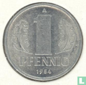 GDR 1 pfennig 1984 - Image 1