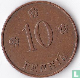 Finlande 10 penniä 1929 - Image 2