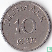 Denmark 10 øre 1948 - Image 2