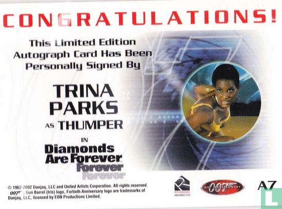 Trina Parks in Diamonds are forever - Afbeelding 2