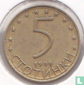 Bulgarije 5 stotinki 1999 - Afbeelding 1